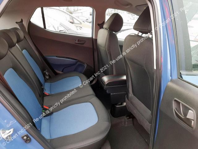 Aukcja sprzedaży 2016 Hyundai I10 Se, vin: NLHA851ALGZ274470, numer aukcji: 43829333