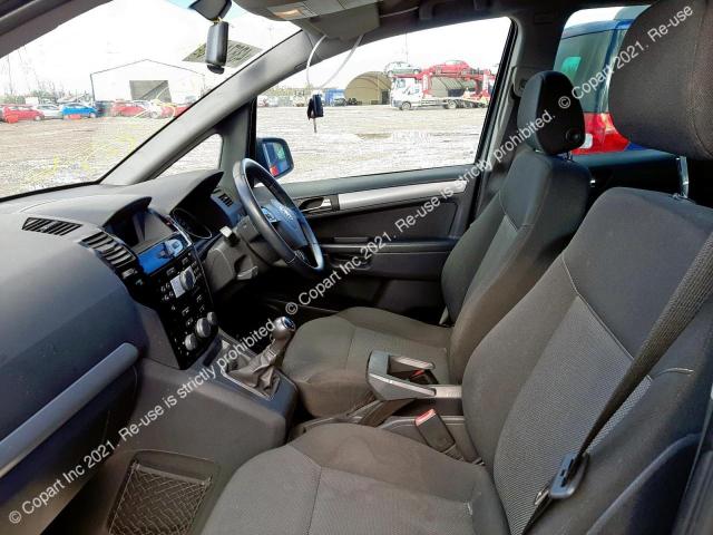 Aukcja sprzedaży 2011 Vauxhall Zafira Exc, vin: W0L0AHM75B2062894, numer aukcji: 43874113