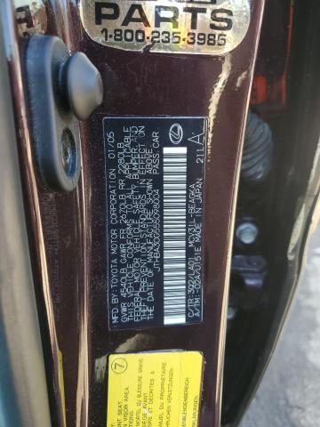 Продаж на аукціоні авто 2005 Lexus Es 330, vin: JTHBA30G555098004, номер лоту: 43610973
