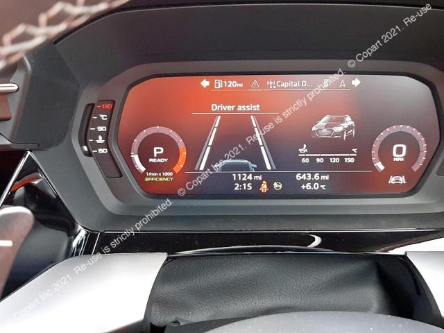 Продаж на аукціоні авто 2022 Audi A3 S Line, vin: WAUZZZGY9NA041318, номер лоту: 43868223