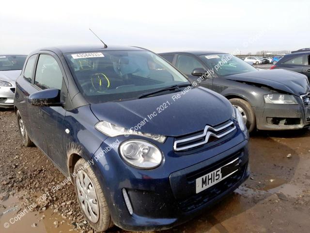 2015 Citroen C1 Feel Pu მანქანა იყიდება აუქციონზე, vin: VF7PAHMTCFR763391, აუქციონის ნომერი: 43584933
