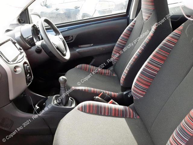 2015 Citroen C1 Feel Pu მანქანა იყიდება აუქციონზე, vin: VF7PAHMTCFR763391, აუქციონის ნომერი: 43584933
