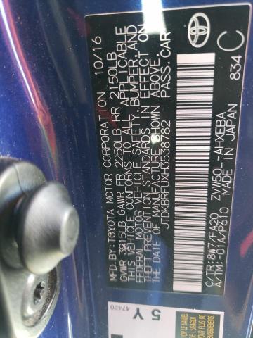 Aukcja sprzedaży 2017 Toyota Prius, vin: JTDKBRFUXH3538782, numer aukcji: 45020593