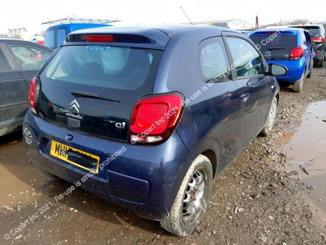 2015 Citroen C1 Feel Pu მანქანა იყიდება აუქციონზე, vin: VF7PAHMTCFR763391, აუქციონის ნომერი: 43584933