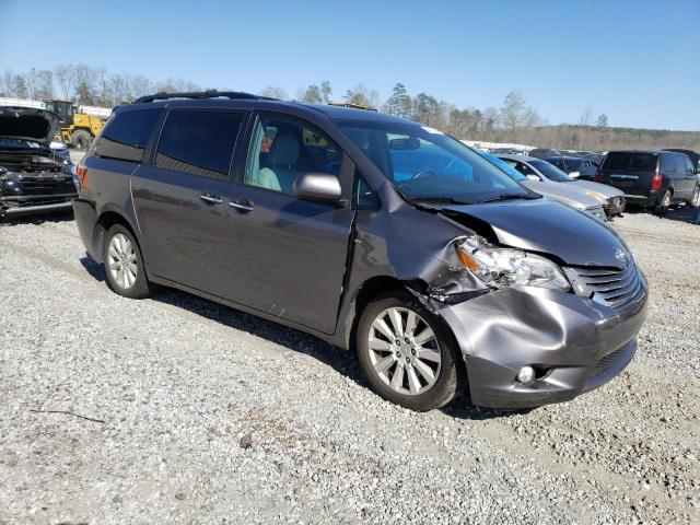 44110433 :رقم المزاد ، 5TDDZ3DC6HS179702 vin ، 2017 Toyota Sienna Xle مزاد بيع