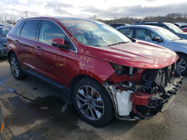 Продажа на аукционе авто 2015 Ford Edge Titanium, vin: 2FMPK4K82FBC36428, номер лота: 43687623
