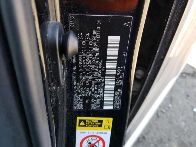 Aukcja sprzedaży 2013 Toyota Highlander Limited, vin: 5TDDK3EH3DS204922, numer aukcji: 43930903
