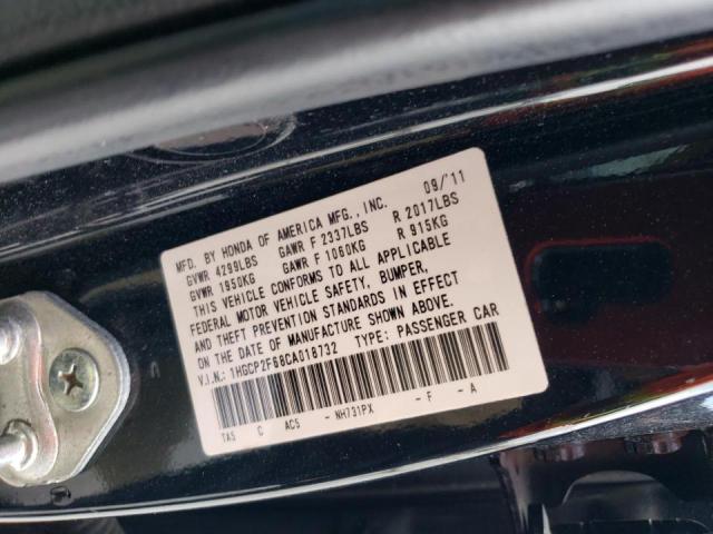 Aukcja sprzedaży 2012 Honda Accord Se, vin: 1HGCP2F68CA018732, numer aukcji: 44547053