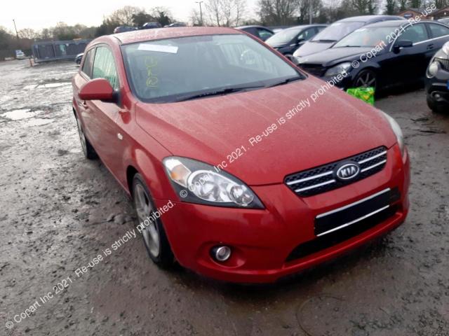 Aukcja sprzedaży 2009 Kia Pro Cee'd, vin: U5YFF23528L015029, numer aukcji: 43830233