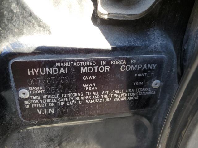 Aukcja sprzedaży 2003 Hyundai Sonata Gls, vin: KMHWF35H83A762897, numer aukcji: 44007893