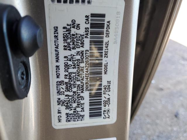 Aukcja sprzedaży 2010 Toyota Corolla Base, vin: 1NXBU4EE4AZ263073, numer aukcji: 44752873