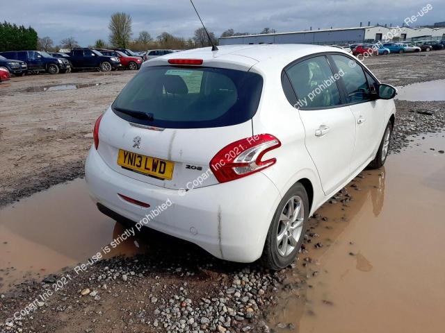 2013 Peugeot 208 Active მანქანა იყიდება აუქციონზე, vin: VF3CCHMZ0DW018696, აუქციონის ნომერი: 43504473