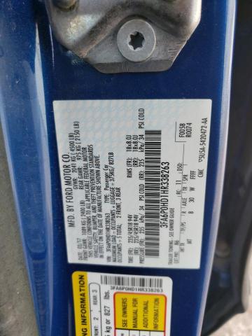 Продаж на аукціоні авто 2017 Ford Fusion Se, vin: 3FA6P0HD1HR338263, номер лоту: 44920013