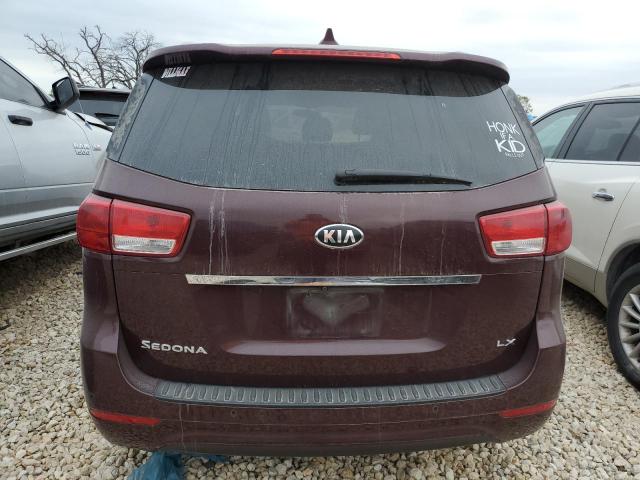 2016 Kia Sedona Lx მანქანა იყიდება აუქციონზე, vin: KNDMB5C14G6163562, აუქციონის ნომერი: 43918053