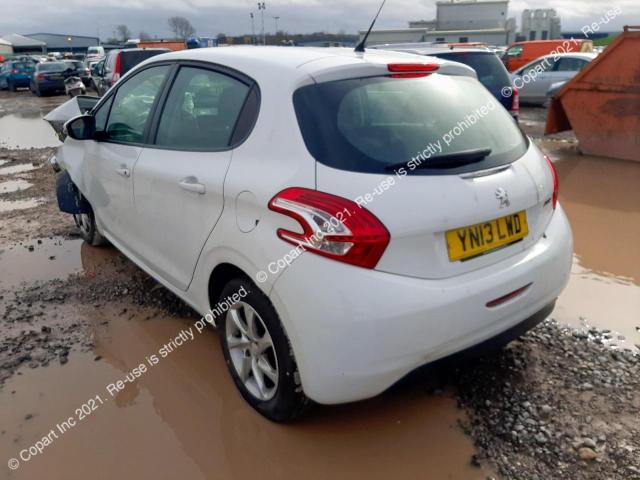 2013 Peugeot 208 Active მანქანა იყიდება აუქციონზე, vin: VF3CCHMZ0DW018696, აუქციონის ნომერი: 43504473