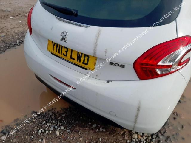 2013 Peugeot 208 Active მანქანა იყიდება აუქციონზე, vin: VF3CCHMZ0DW018696, აუქციონის ნომერი: 43504473