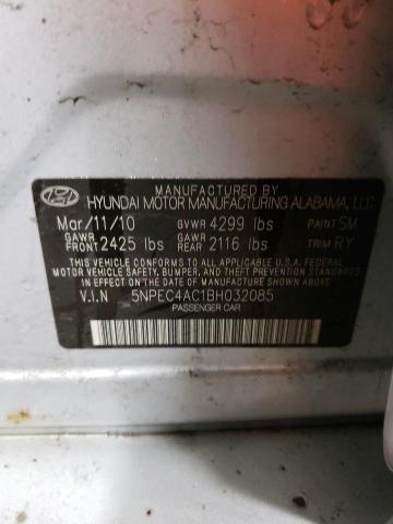 Aukcja sprzedaży 2011 Hyundai Sonata Se, vin: 5NPEC4AC1BH032085, numer aukcji: 43858143