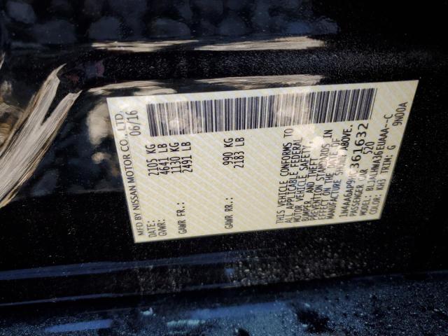 Aukcja sprzedaży 2017 Nissan Maxima 3.5s, vin: 1N4AA6AP9HC361632, numer aukcji: 45054283