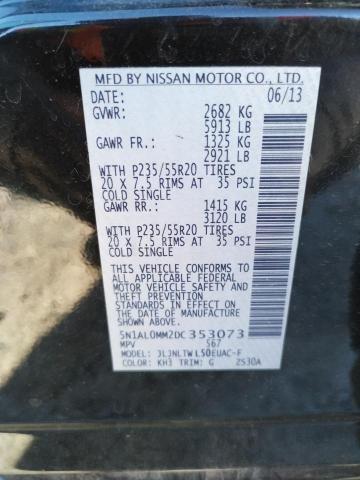 Aukcja sprzedaży 2013 Infiniti Jx35, vin: 5N1AL0MM2DC353073, numer aukcji: 44530333