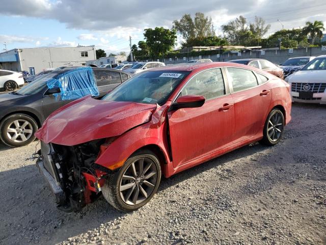 Aukcja sprzedaży 2019 Honda Civic Exl, vin: 2HGFC1F77KH650214, numer aukcji: 44854863