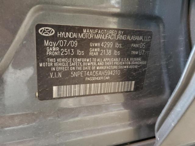 Aukcja sprzedaży 2010 Hyundai Sonata Gls, vin: 5NPET4AC6AH594210, numer aukcji: 44950183