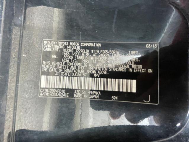 45464413 :رقم المزاد ، JTLZE4FE1DJ036187 vin ، 2013 Toyota Scion Xb مزاد بيع