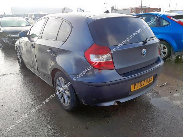 Продаж на аукціоні авто 2007 Bmw 120d Se, vin: WBAUG52070PW73377, номер лоту: 43675743