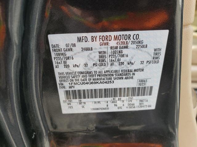 Aukcja sprzedaży 2009 Ford Escape Limited, vin: 1FMCU04G69KA04253, numer aukcji: 45196563