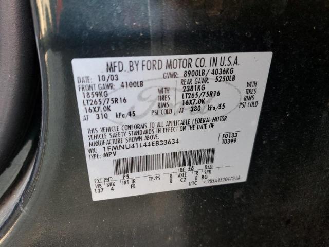 Aukcja sprzedaży 2004 Ford Excursion Xlt, vin: 1FMNU41L44EB33634, numer aukcji: 45312703