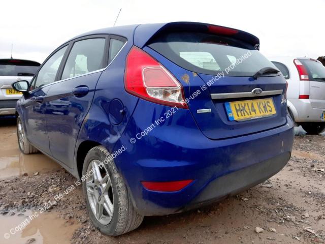 Aukcja sprzedaży 2014 Ford Fiesta Zet, vin: WF0DXXGAKDEY29325, numer aukcji: 45438273