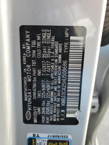 Aukcja sprzedaży 2017 Hyundai Tucson Limited, vin: KM8J3CA25HU508686, numer aukcji: 45178053