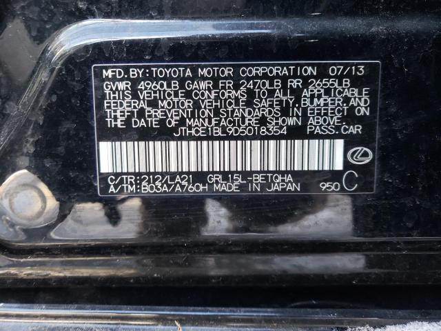 Aukcja sprzedaży 2013 Lexus Gs 350, vin: JTHCE1BL9D5018354, numer aukcji: 44893373