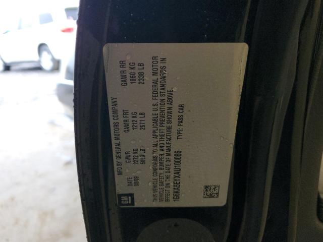 45322983 :رقم المزاد ، 1G6KA5EYXAU100086 vin ، 2010 Cadillac Dts مزاد بيع