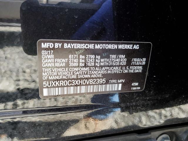 Продажа на аукционе авто 2017 Bmw X5 Xdrive35i, vin: 5UXKR0C3XH0V82395, номер лота: 45180843