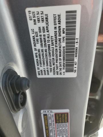 Aukcja sprzedaży 2019 Honda Cr-v Exl, vin: 7FARW1H89KE022416, numer aukcji: 45445473