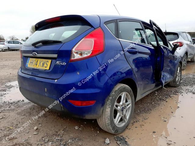 Aukcja sprzedaży 2014 Ford Fiesta Zet, vin: WF0DXXGAKDEY29325, numer aukcji: 45438273