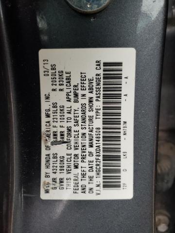 Aukcja sprzedaży 2013 Honda Accord Exl, vin: 1HGCR2F8XDA148508, numer aukcji: 45480573