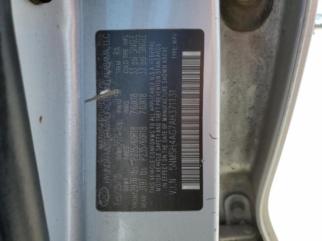 Aukcja sprzedaży 2010 Hyundai Santa Fe Se, vin: 5NMSH4AG7AH371131, numer aukcji: 45428403