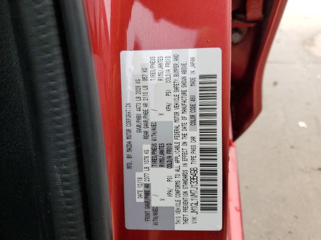 Aukcja sprzedaży 2018 Mazda 6 Touring, vin: JM1GL1VM7J1335498, numer aukcji: 44862173