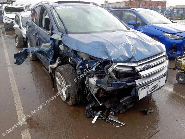 Aukcja sprzedaży 2019 Ford Kuga Titan, vin: WF0AXXWPMAJP22423, numer aukcji: 43879773