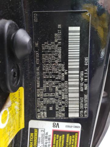 Aukcja sprzedaży 2012 Toyota Venza Le, vin: 4T3ZA3BB1CU059269, numer aukcji: 45062093