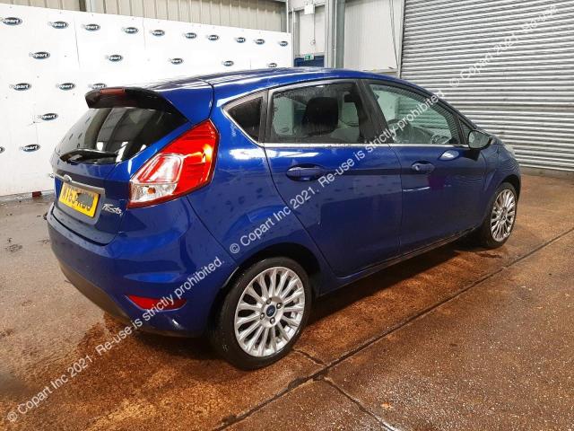 43724373 :رقم المزاد ، WF0DXXGAKDDD37329 vin ، 2013 Ford Fiesta Tit مزاد بيع