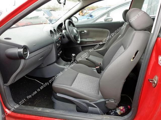 2006 Seat Ibiza Chil მანქანა იყიდება აუქციონზე, vin: VSSZZZ6LZ7R033235, აუქციონის ნომერი: 43361463