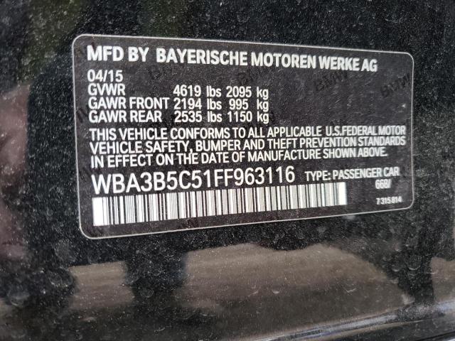 Aukcja sprzedaży 2015 Bmw 328 Xi Sulev, vin: WBA3B5C51FF963116, numer aukcji: 44659223