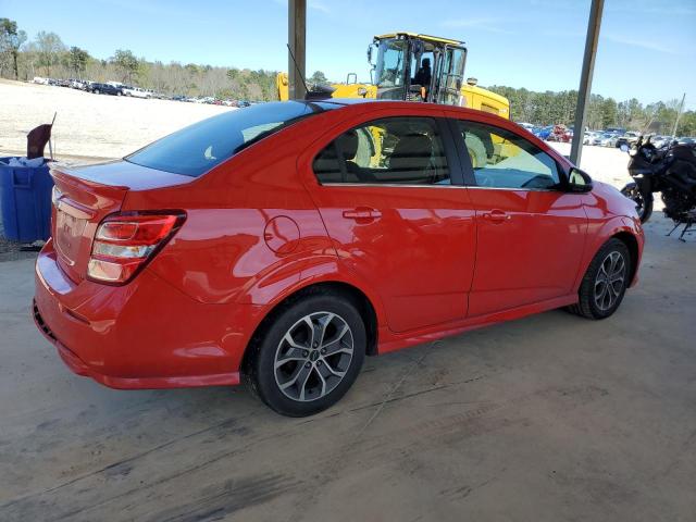 2018 Chevrolet Sonic Lt მანქანა იყიდება აუქციონზე, vin: 1G1JD5SH1J4116464, აუქციონის ნომერი: 45420873