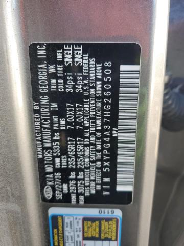 Aukcja sprzedaży 2017 Kia Sorento Lx, vin: 5XYPG4A37HG260508, numer aukcji: 45521063