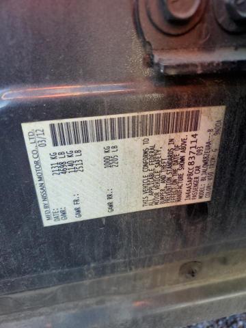 Aukcja sprzedaży 2012 Nissan Maxima S, vin: 1N4AA5AP8CC837114, numer aukcji: 45440953