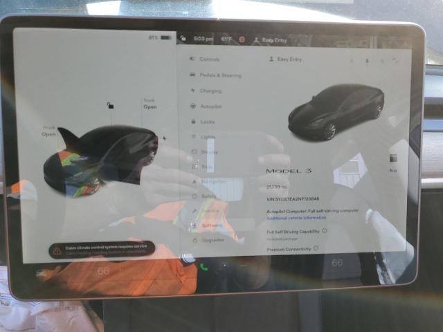 Aukcja sprzedaży 2022 Tesla Model 3, vin: 5YJ3E1EA2NF120848, numer aukcji: 45540263