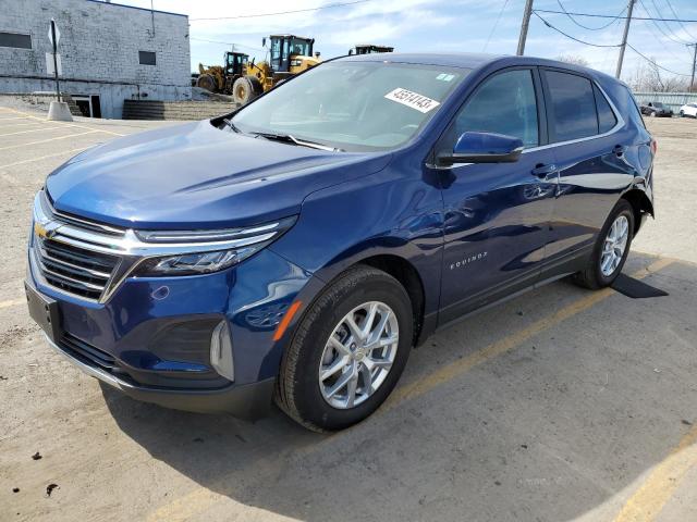 2022 Chevrolet Equinox Lt მანქანა იყიდება აუქციონზე, vin: 3GNAXKEV5NL125271, აუქციონის ნომერი: 45514143
