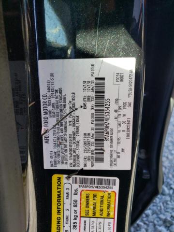 Aukcja sprzedaży 2014 Ford Fusion Se, vin: 1FA6P0H74E5354255, numer aukcji: 45233233